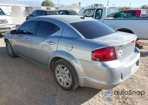 2014 Dodge Avenger Se z USA, uszkodzony, nr VIN 1C3CDZAB5EN110580